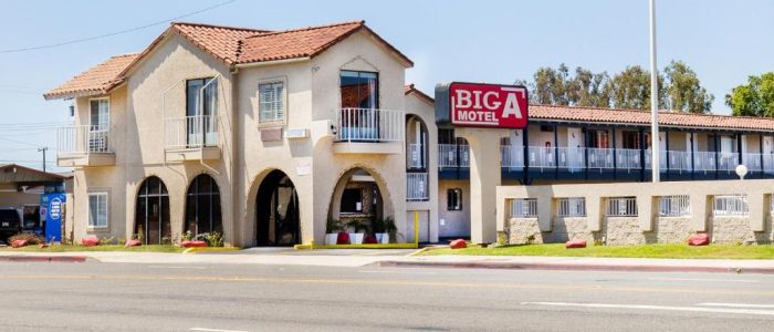 Big A Motel – Alojamiento económico y estilo retro, hotel boutique con comodidad y ubicación privilegiada