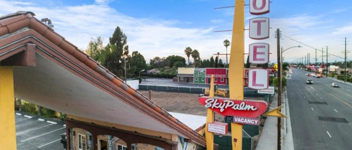 Sky Palm Motel – Hotel boutique con vista al cielo y palmeras, alojamiento de lujo en la ciudad